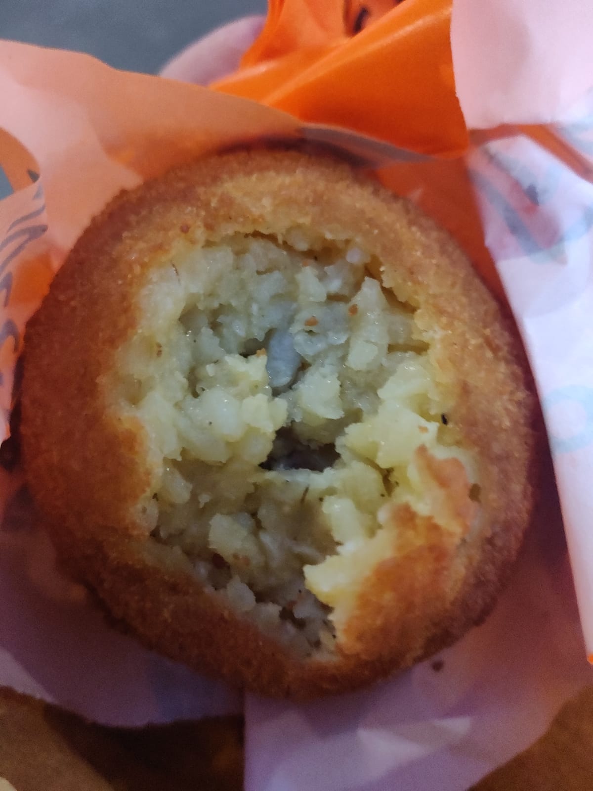 arancina speck e pistacchio