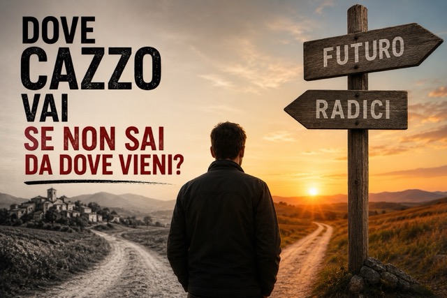 Dove cazzo vai se non sai da dove vieni
